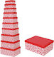 I-Total Box for Gift Red 25x10.5x18cm.