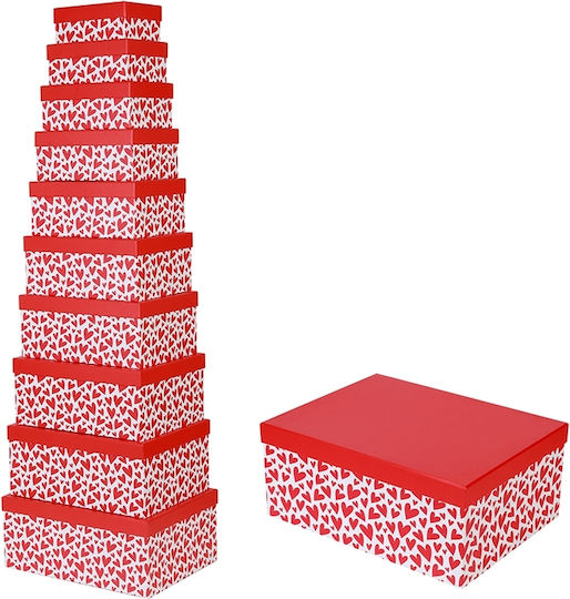 I-Total Box für Geschenke Mehrfarbig 21x8.5x15cm.