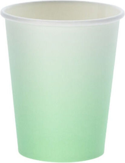 Excellent Houseware Disposable Cup Paper Green 250ml
