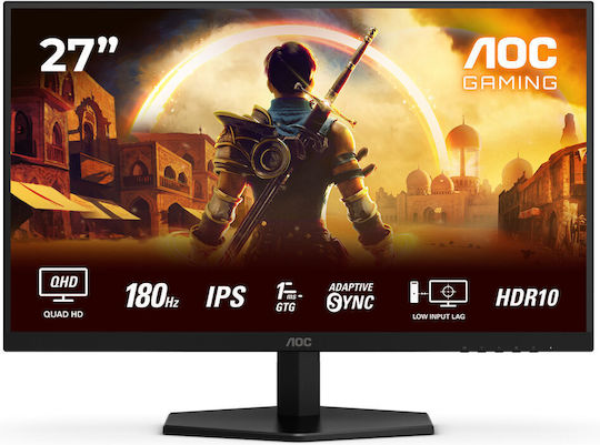 AOC Q27G42XE IPS HDR Monitor 27" QHD 2560x1440 180Hz με Χρόνο Απόκρισης 1ms GTG