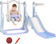 Aiyaplay Spielplatz mit Korb 147.5x160x107cm. Blauer