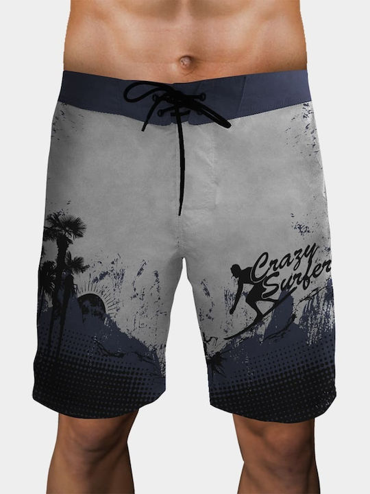 Athlon Men's Swimwear Bermuda Crazy Surfer