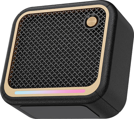 XO F63 Joy Ηχείο Bluetooth 3W με Ραδιόφωνο και Διάρκεια Μπαταρίας έως 11 ώρες Μαύρο