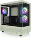 Thermaltake View 270 Plus TG ARGB Gaming Middle Tower Carcasă Calculator cu Fereastră Laterală Matcha verde