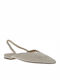 Pantofi balerini pentru femei Slingback in Bej Culori