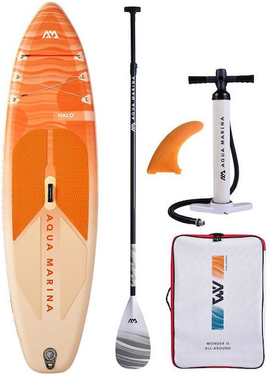 Aqua Marina Halo Inflatable SUP Board with Length 2.55m Orange