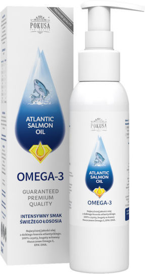 Pokusa Atlantic Salmon Oil for Dogs and Cats 100ml for General Health