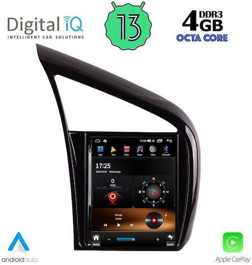 Lenovo Ηχοσύστημα Αυτοκινήτου για Audi R8 2006-2015 (Bluetooth/USB/AUX/WiFi/GPS/Apple-Carplay/Android-Auto) με Οθόνη Αφής 9.7"