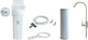 Proteas Filter Uf Pro 01 Water Filtration System Single Under Sink Micron 1/4'' with Faucet & Replacement Filter Activated Carbon ECO-CB5 EW-013-0512