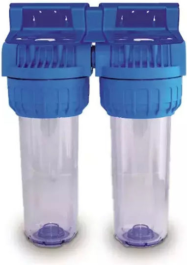 HidroWater Water Filtration System Double Central Supply FI-0902-04 HidroWater Water Filtration System Double Central Supply FI-0902-04