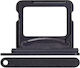 Βάση Κάρτας Sim Iphone 16 16 Plus Black