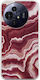 Agate Stone Red Tcl 50 Pro Nxtpaper 5g Flexible TPU Transparent Silicone
