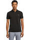 Polo Short Sleeve Black Shirt