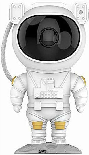 Dekorative Lampe Astronaut Weiß