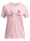 Παιδικό T-shirt Ροζ Logo