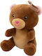 2-in-1 Plush Toy Balloon Weight Brown Bear Hook 11cm 90g