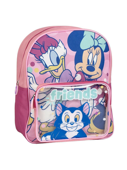 Σχολική Τσάντα Minnie Mouse Ροζ 25 X 31 X 14 Cm