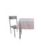 Ankor Tablecloth Stain Resistant Salmon Shades 140x220cm