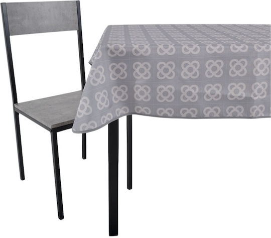 Ankor Tablecloth Stain Resistant Gray 140x140cm