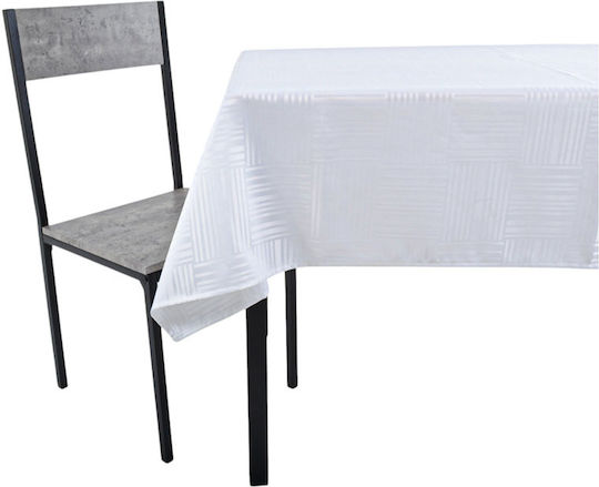 Ankor Tischdecke Fleckabweisend Weiß 140x180cm