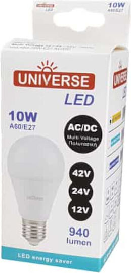 Universe LED Bulb 10W for Socket E27 Warm White