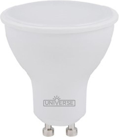 Universe LED крушка 5W за фасунга GU10 и форма MR16 Топло бяло 450лм