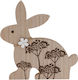 Figurină Decorativă Iepuraș de Paște 16cm K-m T...