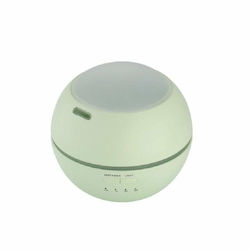 Siks Ultrasonic Humidifier Multicolored Light Projection Aroma Diffuser Green Siks Ultrasonic Humidifier Multicolored Light Projection Aroma Diffuser Green