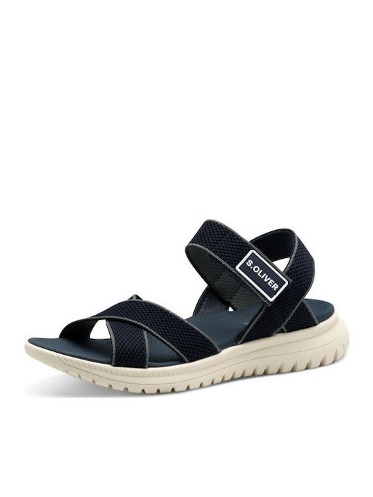 s.Oliver Women's Anatomic Sandals Navy Blue