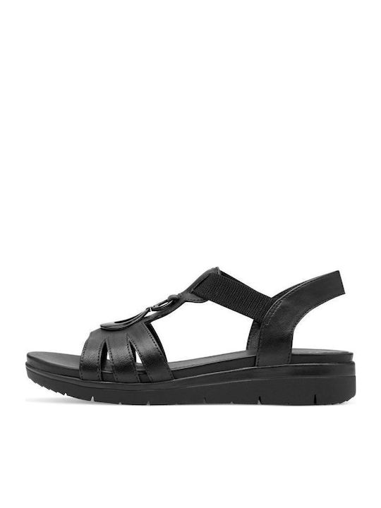 Jana Sandale Casual Damă Anatomici Negre