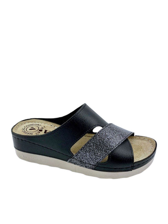 Vesna Leather Women's Flat Sandals Anatomic in ...