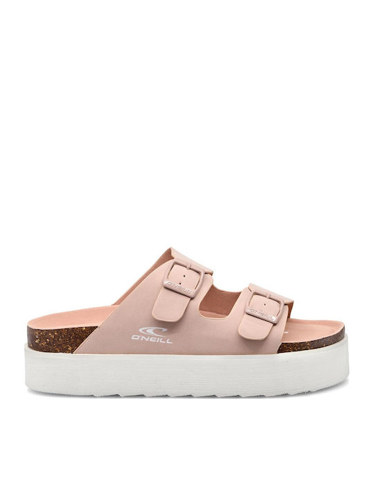 O'Neill Women's Flat Sandals in Pink Color