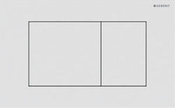 Geberit Sigma Flush Plate Dual Flush