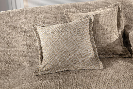 Guy Laroche Калъф За Възглавница Central От 100% Памук Taupe 50x50см
