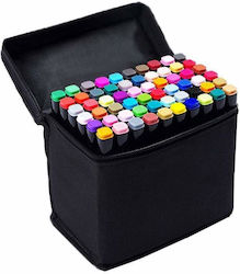 Set Markeri Permanente Culoare Full Face Multicolor 60 bucăți Set Markeri Permanente Culoare Full Face Multicolor 60 bucăți