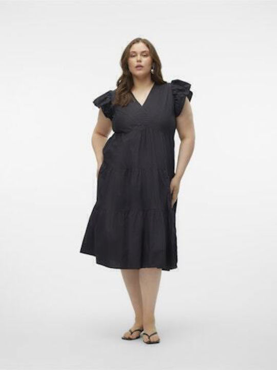 Summer Midi Dress Black