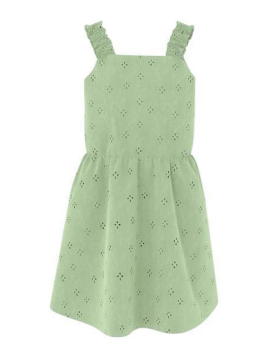 Name It Rochie pentru Copii Fără mâneci Lime Green