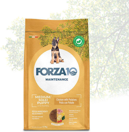 Forza10 Maintenance Junior Medium & Maxi Chicken & Potatoes 12kg