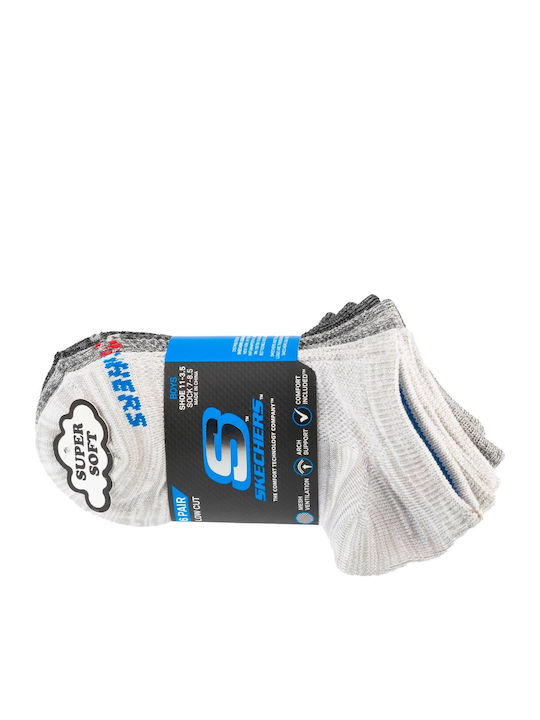 Skechers Παιδικές Κάλτσες Πολύχρωμες 6 Ζευγάρια