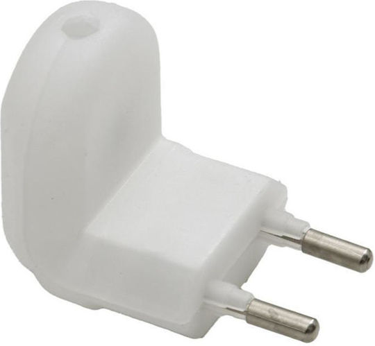 Two-Pole Male Side Plug 240v/6a Transparent Universe 2-gr101134