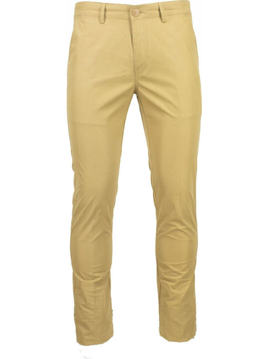 Herrenhose Chino Superschlank Passform Beige