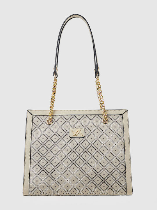 Verde Women's Bag Shoulder Beige
