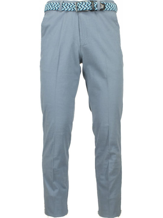 Pantaloni Bărbați Chino Regular Fit Albastru