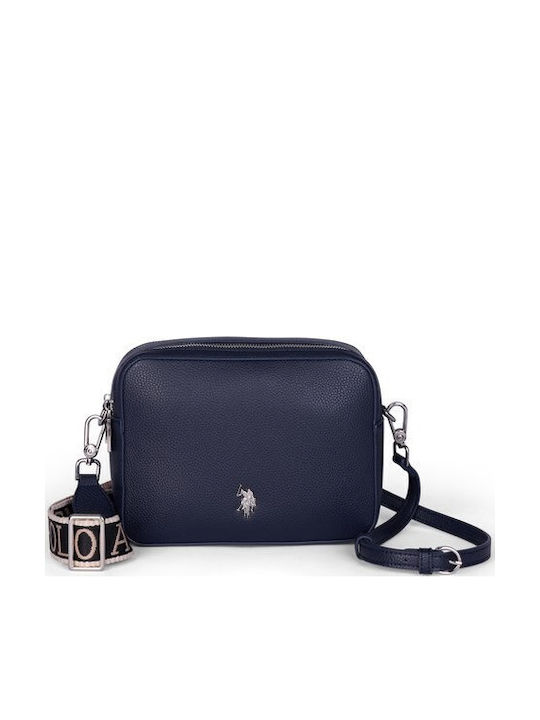 U.S. Polo Assn. Women's Bag Shoulder Navy Blue