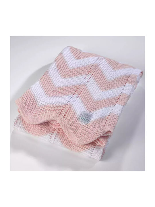 Down Town Home Blanket Nursery Swaddling Blankets Cotton Pink 75x105cm