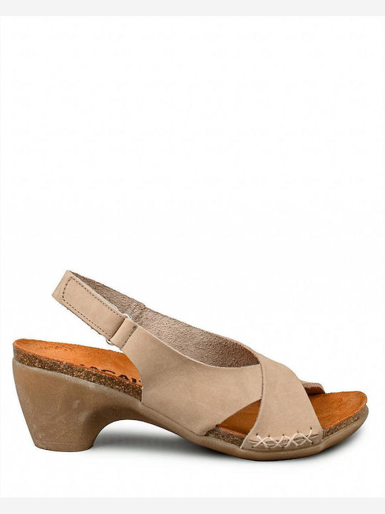 Chacal Leder Sandalen Anatomisch Braun