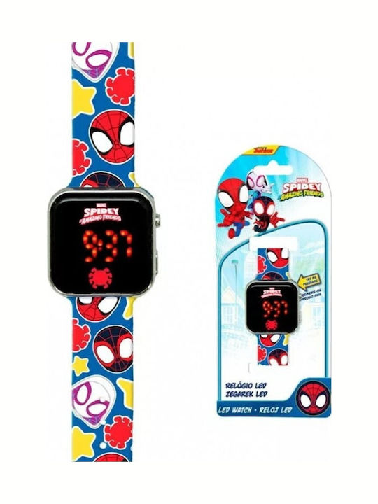 Kids Licensing Παιδικό Ψηφιακό Ρολόι Πολύχρωμο