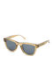 Lozza Unisex Sunglasses with Yellow Plastic Frame and Blue Lens SL4374 0913