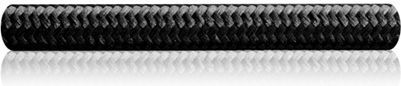 Kupferkabel 2x0.75 Gewebemantel Schwarz