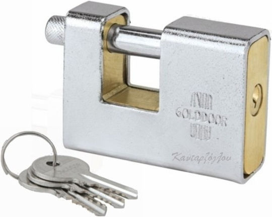 Golddoor Vorhängeschloss Monoblock mit Schlüssel 1Stück